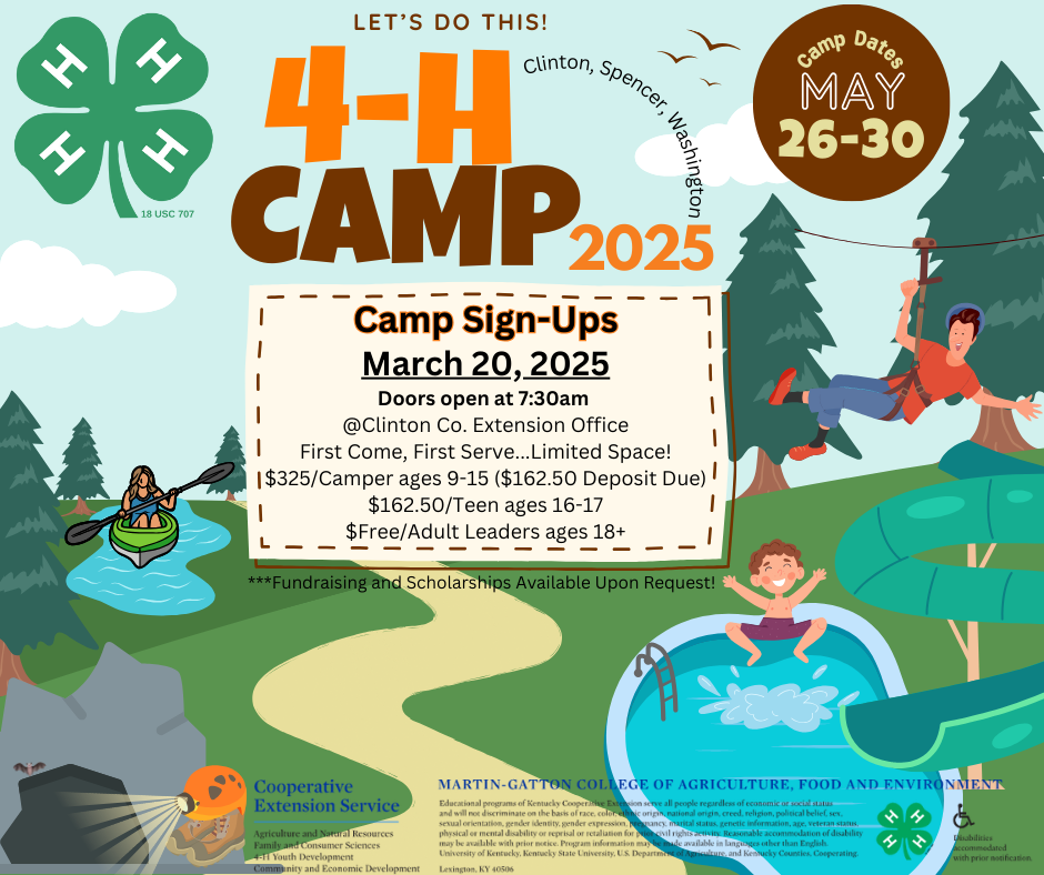 2025 4-H Camp